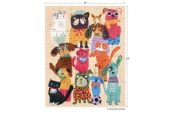 WerkShoppe Puzzle Snax Cat Tree 100-Piece Puzzle