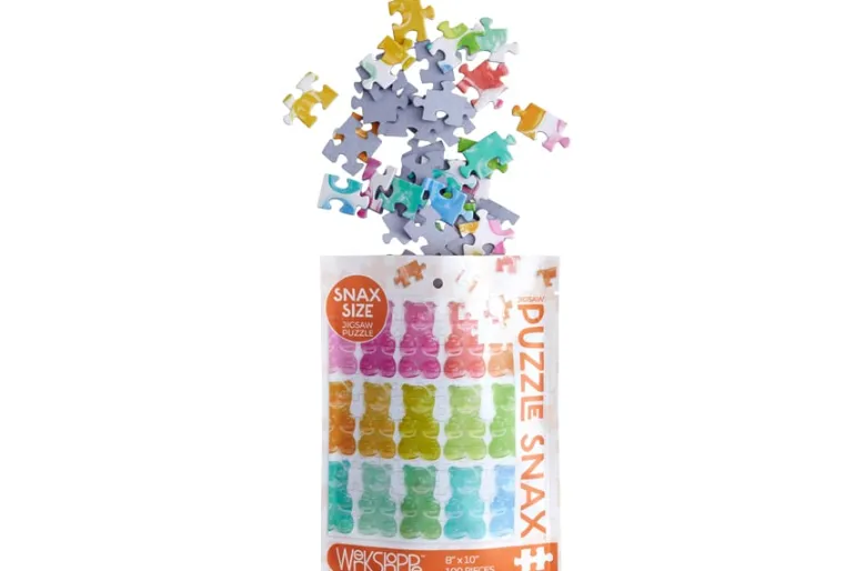 WerkShoppe Puzzle Snax Cowgirl Essentials 100-Piece Puzzle