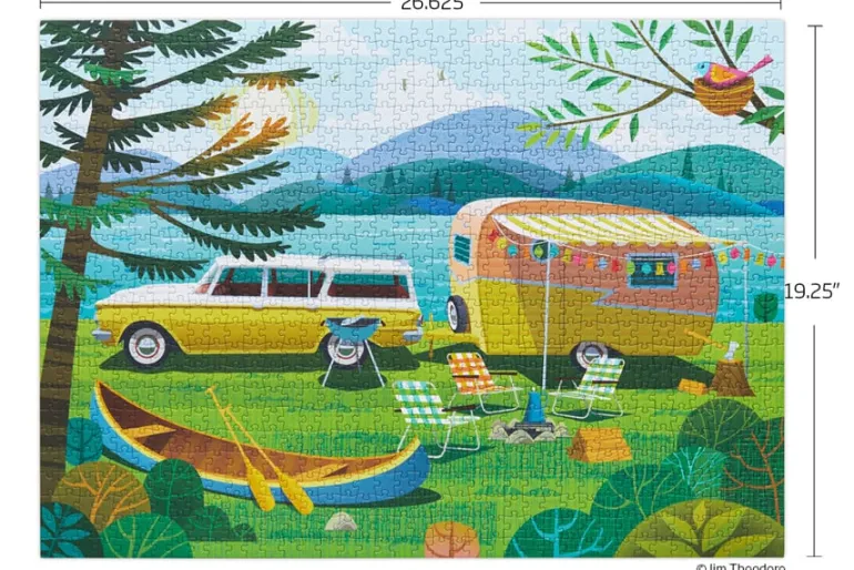 WerkShoppe Puzzle Snax Gummy Bears 100-Piece Puzzle