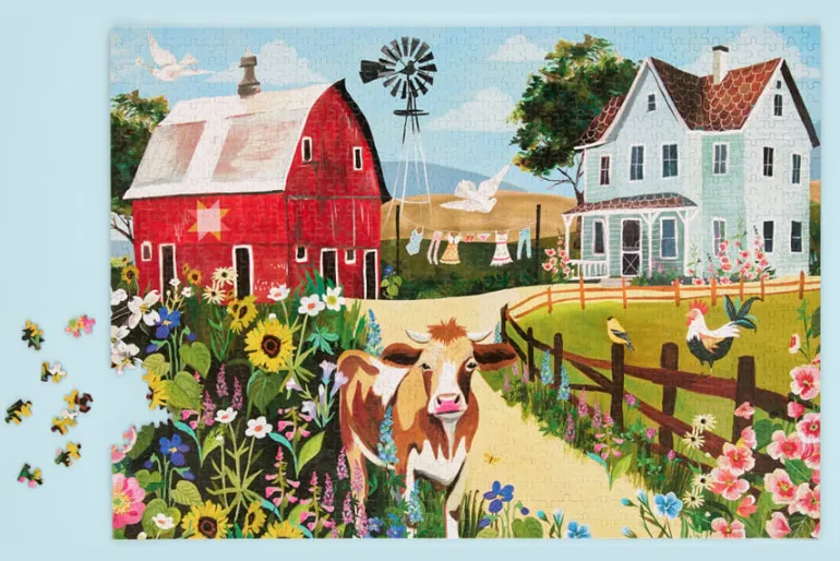 WerkShoppe Puzzle Snax Gummy Bears 100-Piece Puzzle