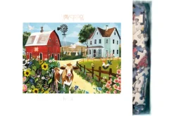 WerkShoppe Wildflower Farm 1000-Piece Puzzle