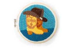 Western Boots Punch Needle Kit