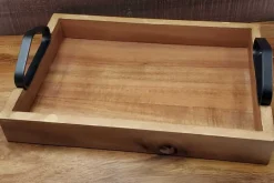 White Tray with Brown Bottom – 19″ x 12″ x 2.25″