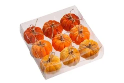 Whitewashed Pumpkin Statue