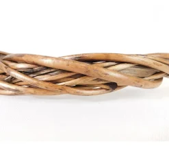 Wicker Wreath – 14-inch – Brown