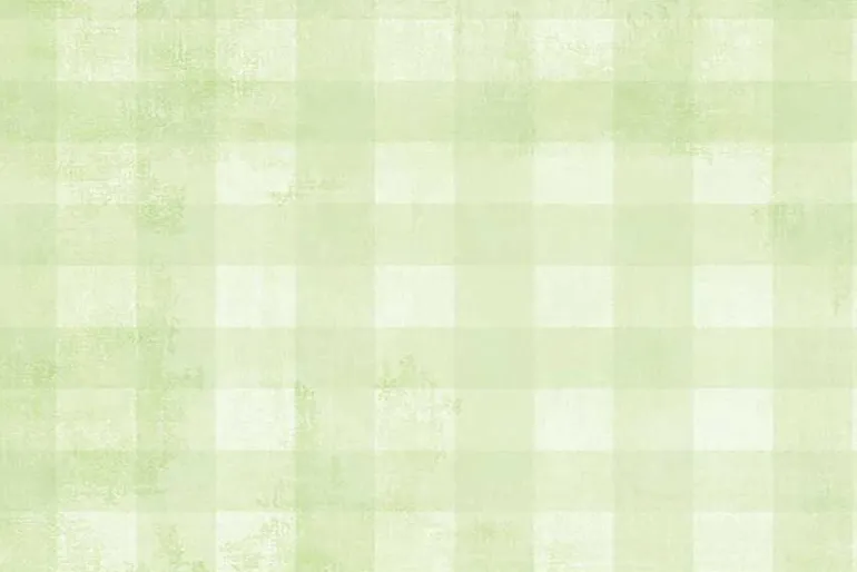 Wilmington Essentials Dry Brush Check in Pale Lime