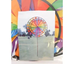 Wind Spinner – Windmill 3 Layer – Rainbow