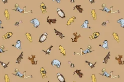 Winnie the Pooh Bees and Hunny Allover on Sunshine Yellow