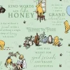 Winnie the Pooh Characters Tossed on Brown