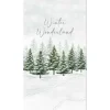 Winter Wonderland Snowy Trees Panel 24-inches by 43-inches