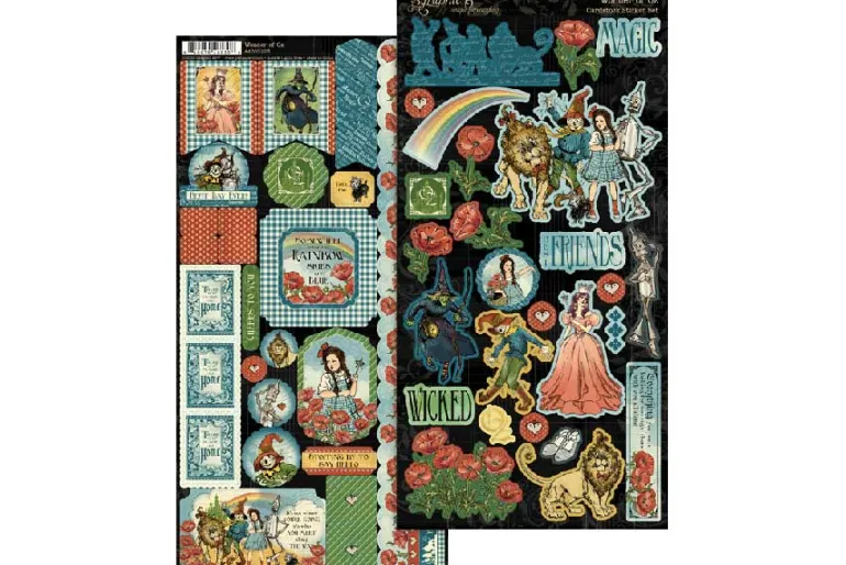 Wonder of Oz Rub-on Transfers