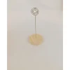 Wood Circle Base Stand Holder for Photos and Notes