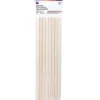 Wood Dowel Rods – 7/16″ X12″ – 8pc. – Natural