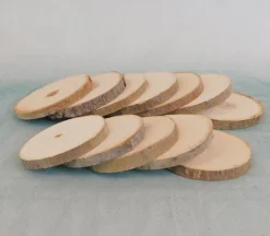 Wood Slice Disc – 12 Piece