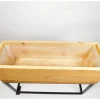 Wood and Metal Plant Stand – Large
