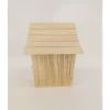 Wood Bird House – Curved Roof