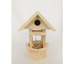 Wood Bird House – Wishwell