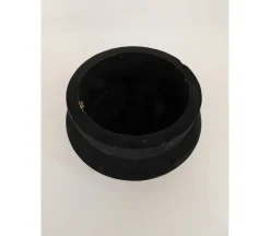 Wood Bowl – Black – 8.3-inch x 6-inch