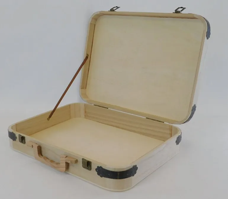 Wood Box Briefcase