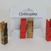 Wood Clothespins – 4 Piece
