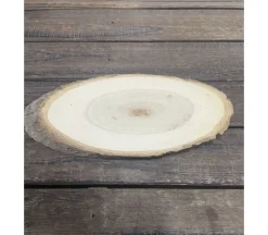 Wooden Oval Slices – 8 Piece