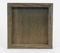Wooden Tray with Foldable Legs