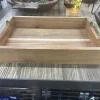 Wooden Tray with Metal Edge – Small
