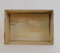 Wood Finish Crate – Small