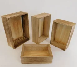 Wood Finish Crate – X-Small