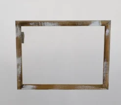 Wood Frame with Plexiglass Window Insert – 12×16