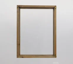 Wood Frame with Plexiglass Window Insert – 12×16