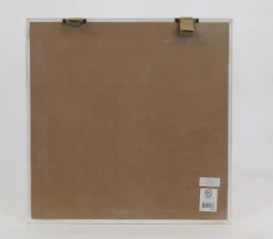 Wood Frame with Whitewash Finish