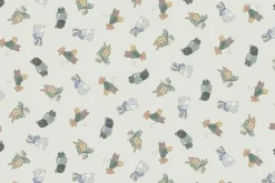 Woodland Willow Critters Tossed on Meadow Green