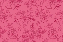 Woodland Willow Pocket of Posies in Whisper