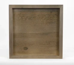 Wood Shadow Box/Tray Square – Large