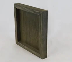 Wood Shadow Box/Tray Square – Small