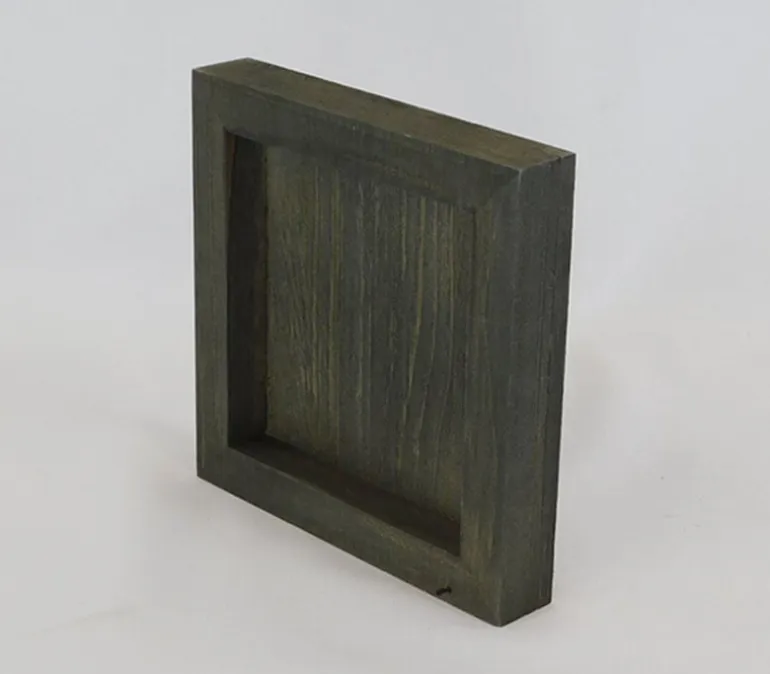 Wood Shadow Box/Tray Square – Small