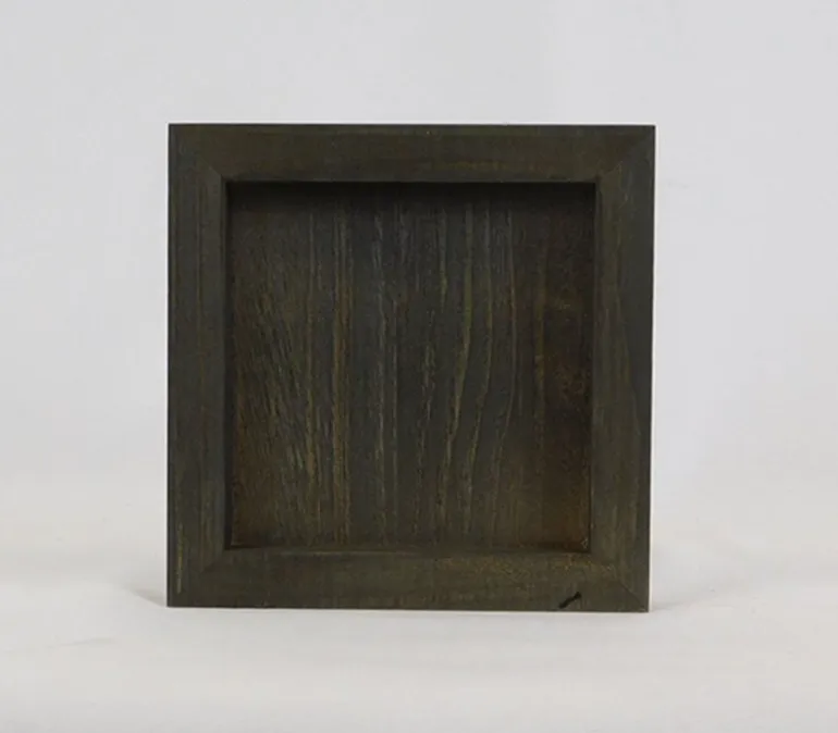 Wood Shadow Box/Tray Square – Small