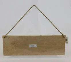 Wood Slat Board Plaque