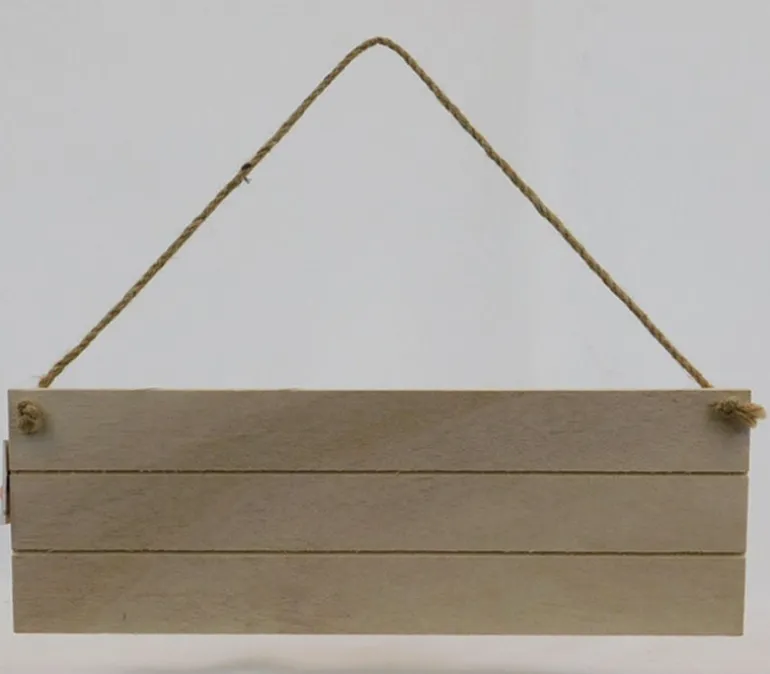 Wood Slat Board Plaque