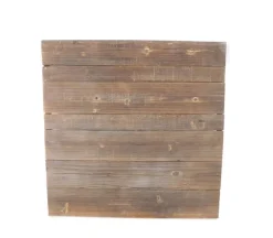 Wood Slat Plaque Board – Square
