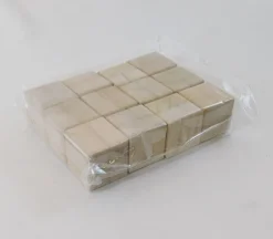 Wood Square Block – Medium Unfinished Craft Cube