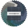 Woolies Flannel 5-inch Charm Square Stormy 42 Piece
