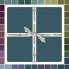 Woolies Flannel 10-inch Squares Gemstone 42 Count