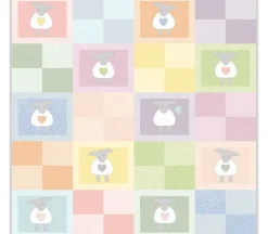 Woolies Sweet Lambies Quilt Top Kit.