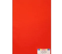 35-65 Wool/Rayon Blend Felt – 12-inch x 18-inch – Bright Red