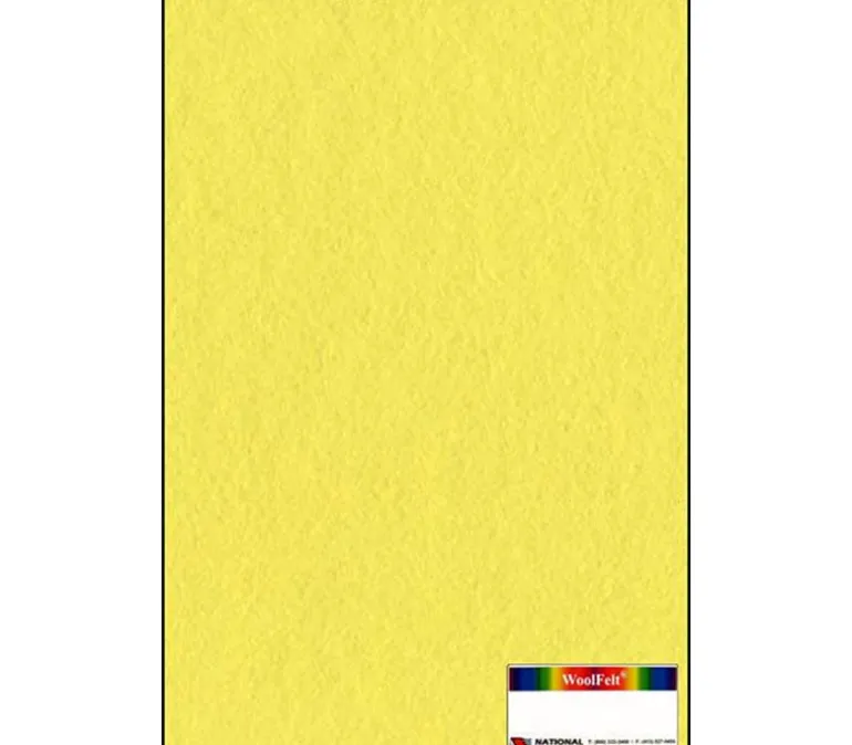 20-80 Wool/Rayon Blend Felt – 12-inch x 18-inch – Black