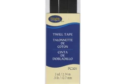 Wright’s  Black Twill Tape 1/2-inch by 3-yards 117301031