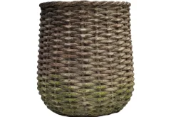 16.5″x9.5″ Metal Planter, Charcoal