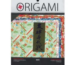 Yasutomo Origami Yuzen Assorted Pack – 12 Sheets